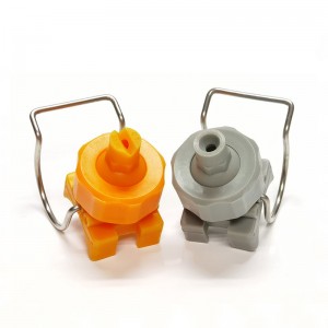 Plastic verstelbare balklemmondstuk